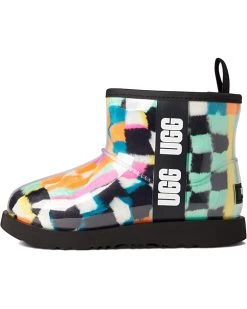 UGG Kids Boots Classic Clear Mini Checks (Toddler/Little Kid/Big Kid) -UGG Shop 613alZk1caL. AC SR736920