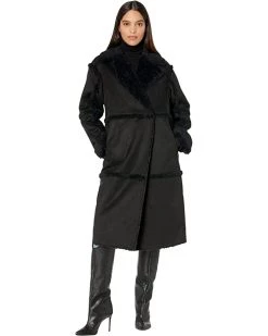 UGG Coats & Outerwear Takara Long Faux Twin Face Coat -UGG Shop 61GfF3olZYL. AC SR736920