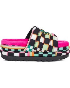 UGG Heels Maxi Checks Slide -UGG Shop 61uHnzr7gaL. AC SR736920
