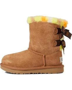 UGG Kids Boots Bailey Bow Plaid Punk (Toddler/Little Kid) -UGG Shop 713BIxMbAxL. AC SR736920