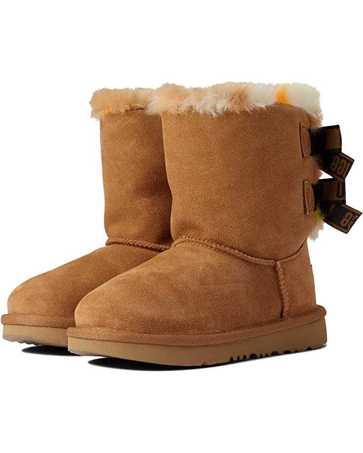 UGG Kids Boots Bailey Bow Plaid Punk (Little Kid/Big Kid) 3 UGG Kids Boots Bailey Bow Plaid Punk (Little Kid/Big Kid)
