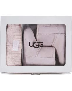 UGG Kids Crib Shoes Jesse Bow II & Beanie (Infant/Toddler) -UGG Shop 715pz7EcHtL. AC SR736920