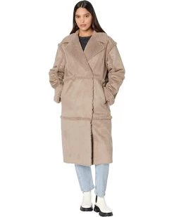 UGG Coats & Outerwear Takara Long Faux Twin Face Coat -UGG Shop 71OIHiJUSHL. AC SR736920