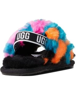 UGG Kids Slippers Fluff Yeah Slide Checks (Infant/Toddler) -UGG Shop 71QsNDgmHUL. AC SR736920
