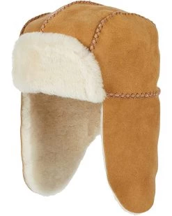 UGG Kids Hats Water Resistant Sheepskin Trapper (Toddler/Little Kids)