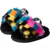 UGG Kids Slippers Fluff Yeah Slide Checks (Infant/Toddler) -UGG Shop 71YObSimu7L. AC SR736920