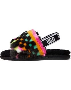 UGG Kids Slippers Fluff Yeah Slide Checks (Toddler/Little Kid) -UGG Shop 71hnDe1YEBL. AC SR736920