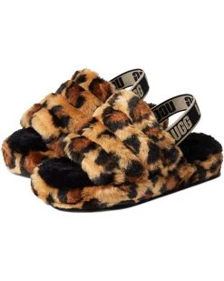 UGG Kids Slippers Fluff Yeah Slide Spotty (Little Kid/Big Kid)