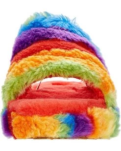 UGG Kids Slippers Fluff Yeah Slide Cali Collage (Little Kid/Big Kid) -UGG Shop 71lYLMZWahS. AC SR736920