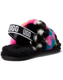 UGG Kids Slippers Fluff Yeah Slide Checks (Toddler/Little Kid) -UGG Shop 71tX2mZGp3L. AC SR736920