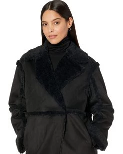 UGG Coats & Outerwear Takara Long Faux Twin Face Coat -UGG Shop 71uD5xotFCL. AC SR736920