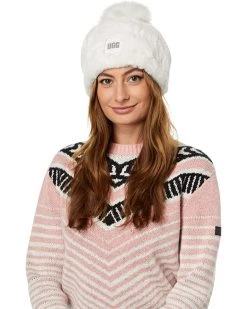 UGG Hats Faux Fur Beanie with Faux Pom -UGG Shop 819ybveSmLL. AC SR736920