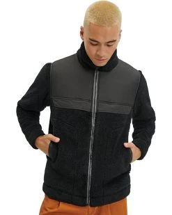 UGG Coats & Outerwear Seth Blocked Sherpa Jacket -UGG Shop 81FNEk5vEL. AC SR736920