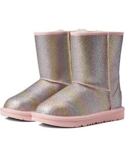 UGG Kids Boots Classic II Glitter (Little Kid/Big Kid)